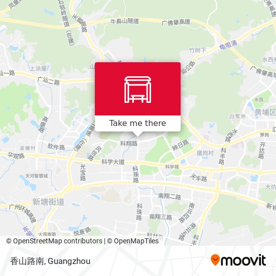 香山路南 map