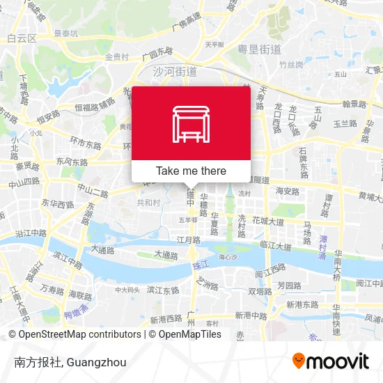 南方报社 map