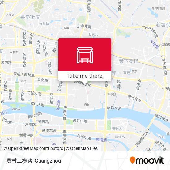 员村二横路 map