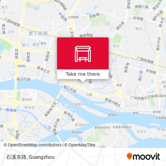 石溪东路 map