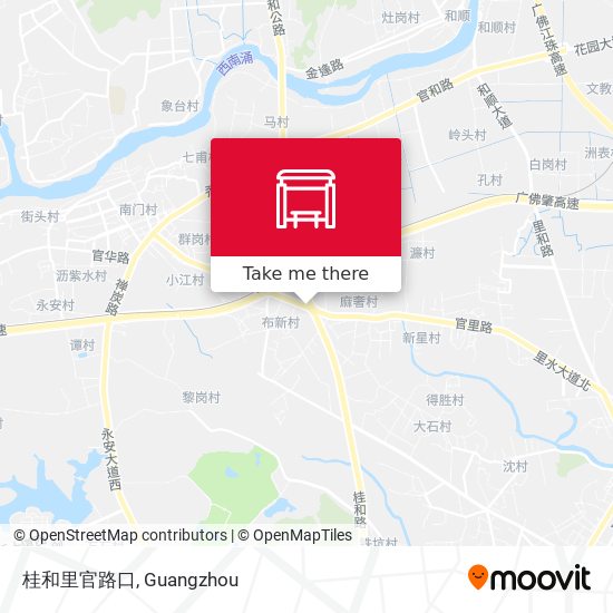 桂和里官路口 map