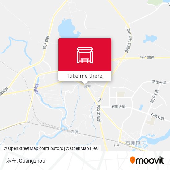 麻车 map