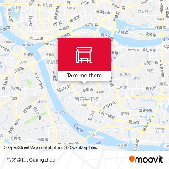 昌岗路口 map