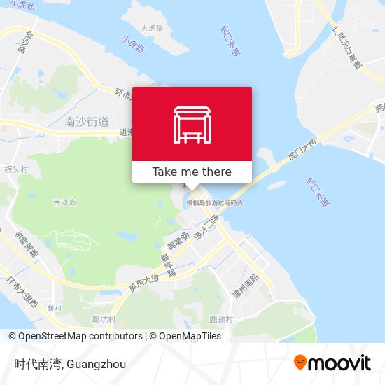时代南湾 map