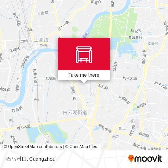 石马村口 map