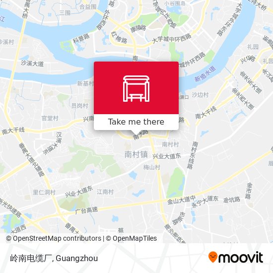 岭南电缆厂 map