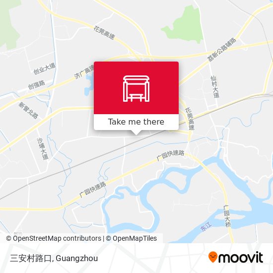 三安村路口 map