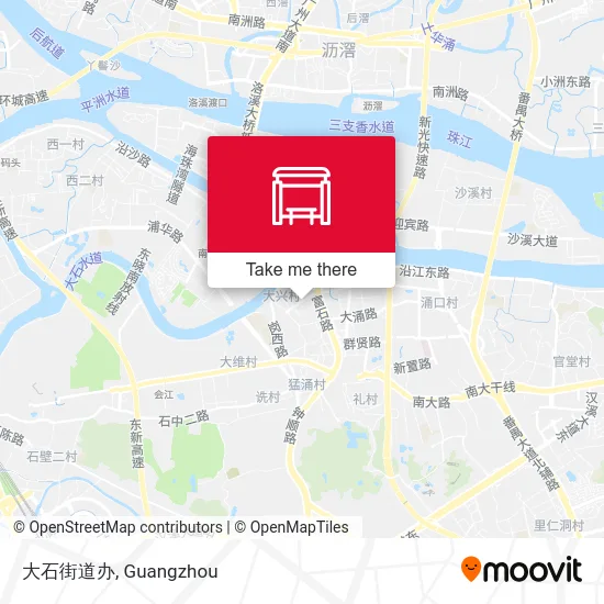 大石街道办 map