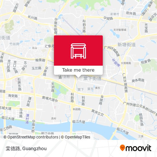 棠德路 map