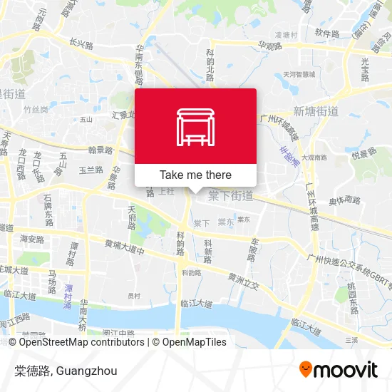 棠德路 map