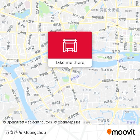 万寿路东 map