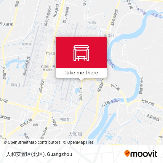 人和安置区(北区) map