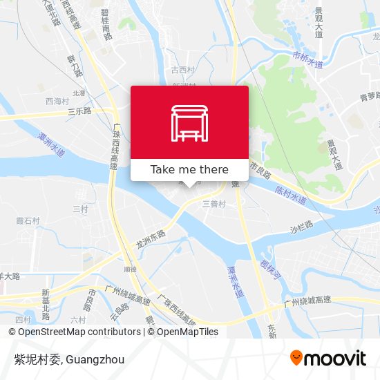紫坭村委 map
