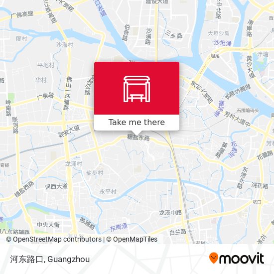 河东路口 map