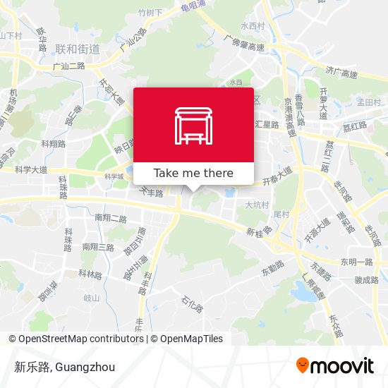 新乐路 map