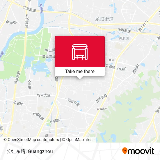 长红东路 map
