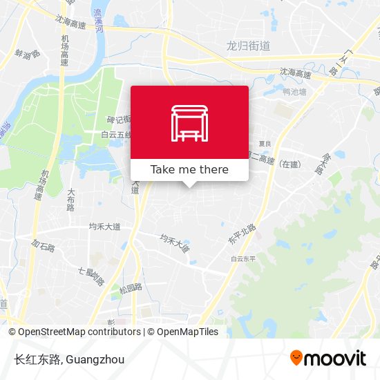 长红东路 map