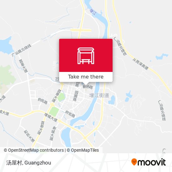 汤屋村 map