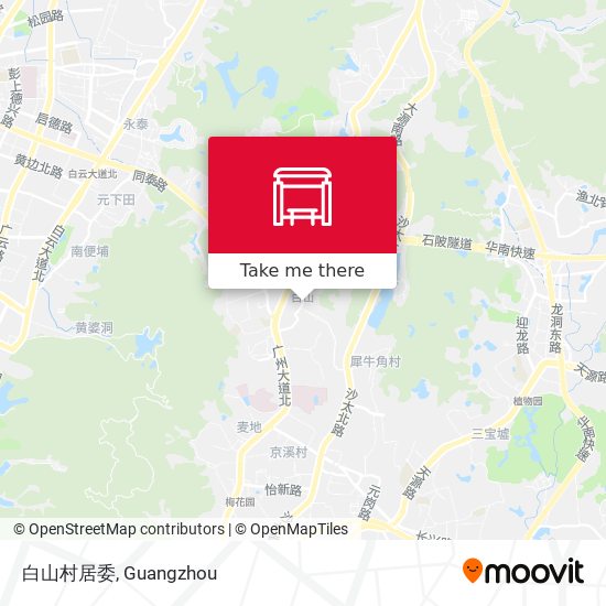 白山村居委 map
