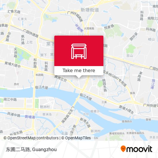 东圃二马路 map