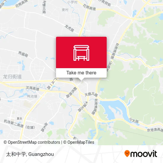 太和中学 map
