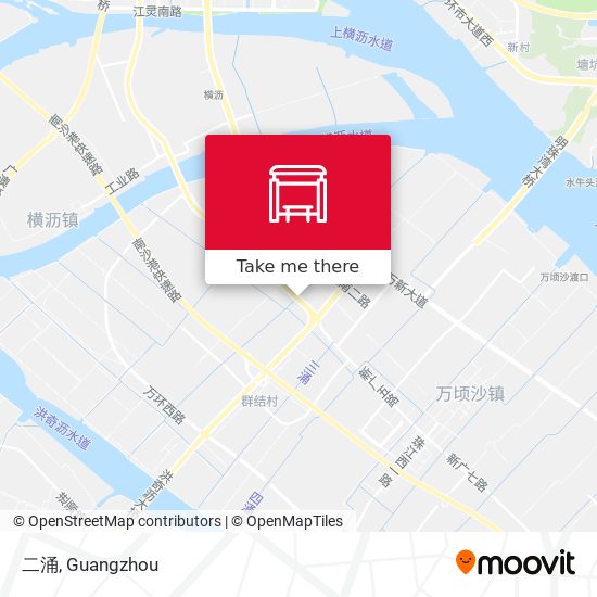 二涌 map