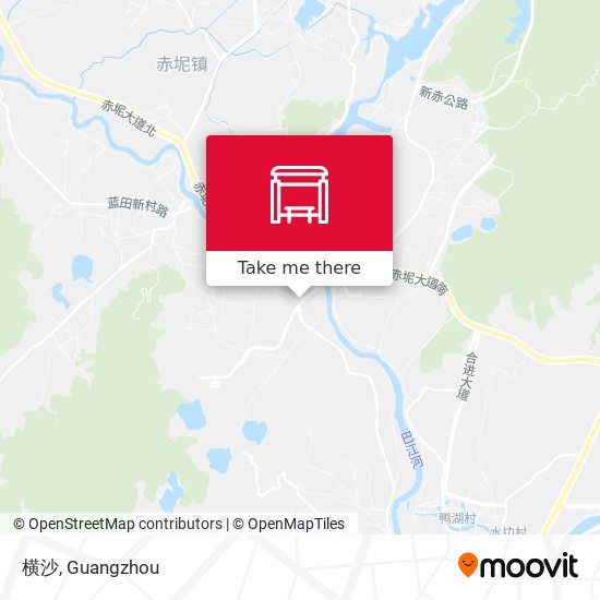 横沙 map
