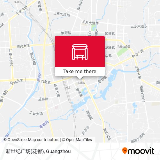 新世纪广场(花都) map
