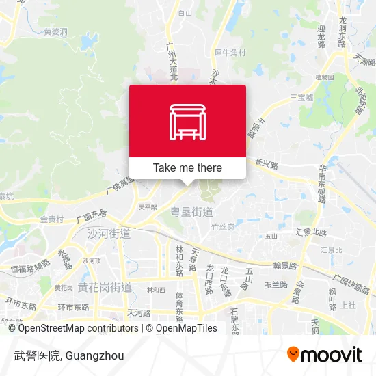 武警医院 map