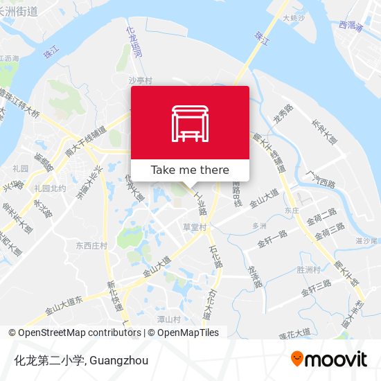 化龙第二小学 map