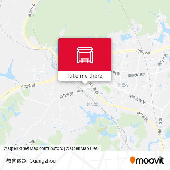 教育西路 map
