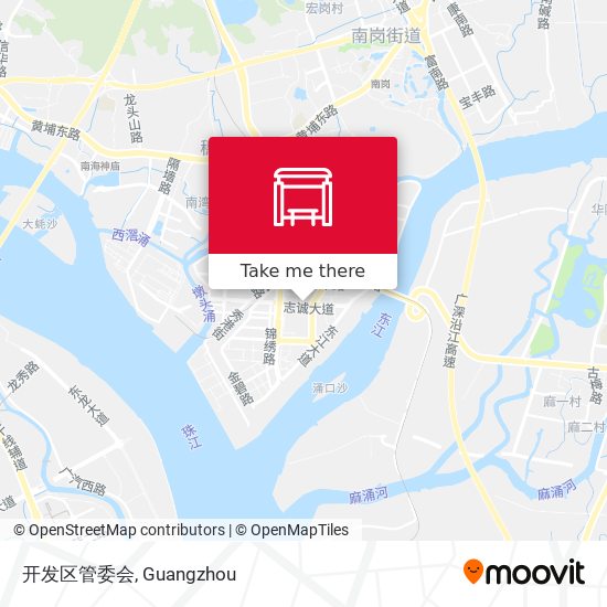 开发区管委会 map