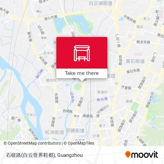 石槎路(白云世界鞋都) map