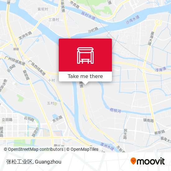 张松工业区 map