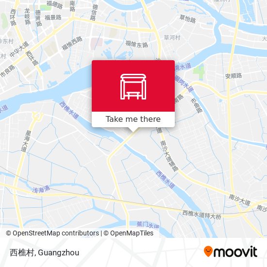 西樵村 map