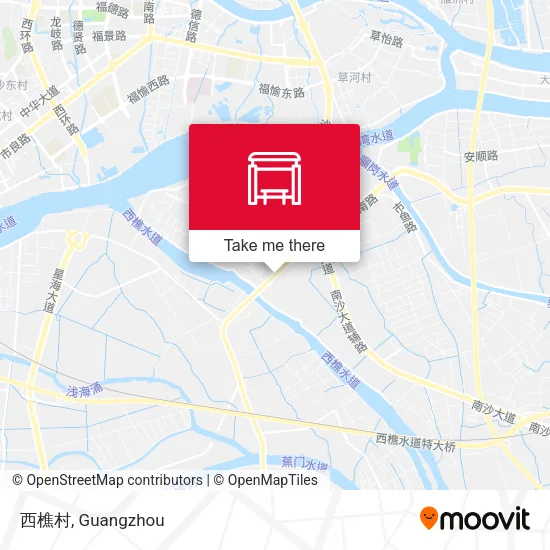 西樵村 map