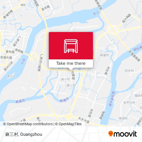 麻三村 map