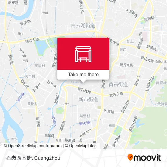 石岗西基街 map