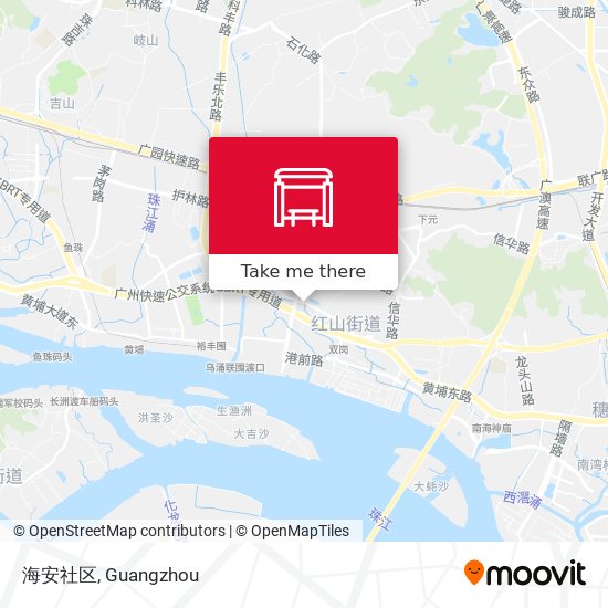 海安社区 map