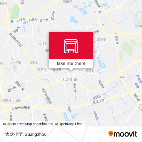 大龙小学 map