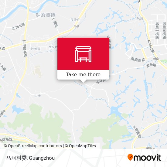 马洞村委 map