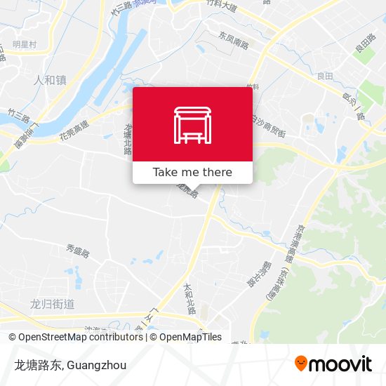 龙塘路东 map