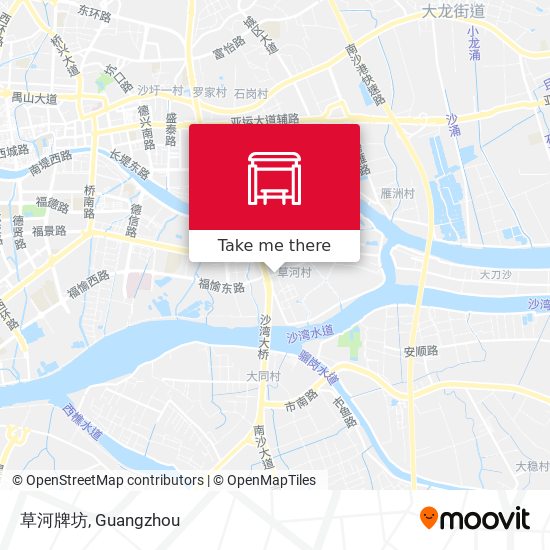草河牌坊 map