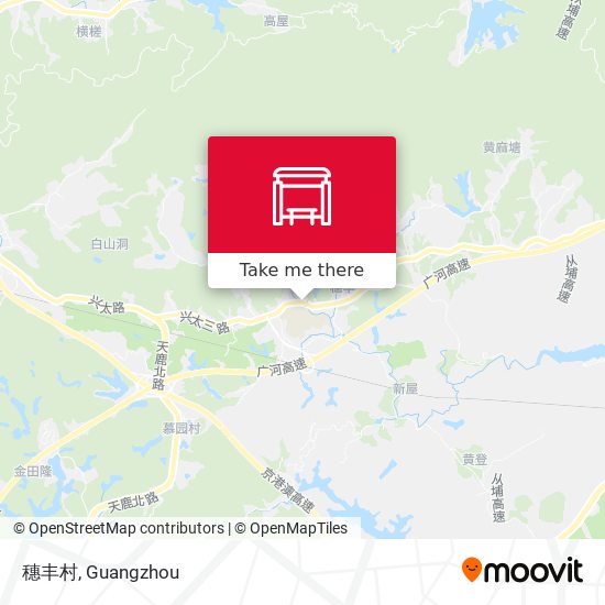 穗丰村 map