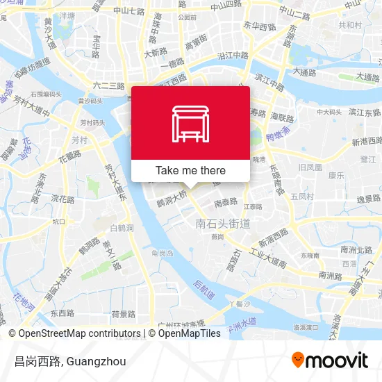 昌岗西路 map