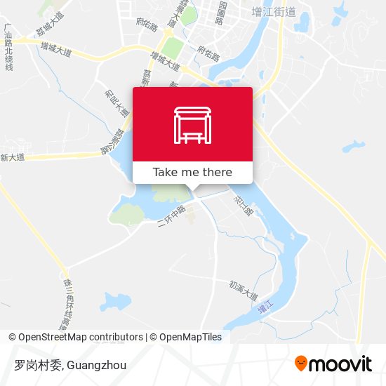 罗岗村委 map