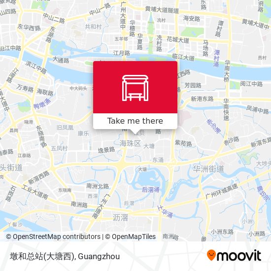 墩和总站(大塘西) map