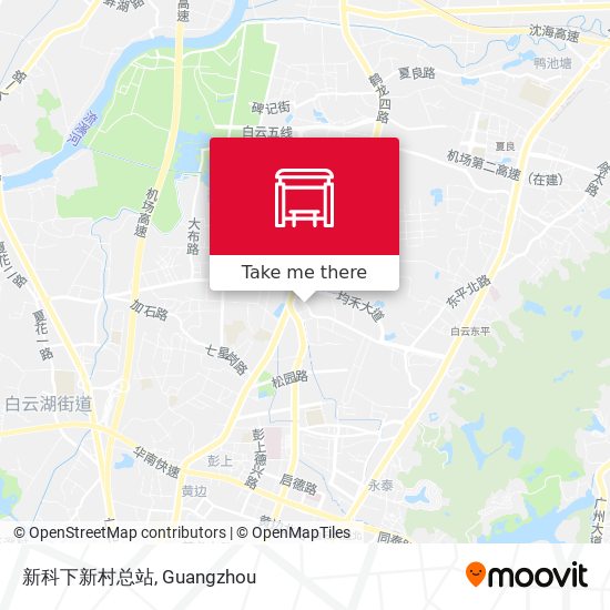 新科下新村总站 map