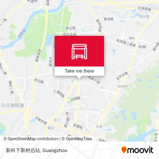 新科下新村总站 map