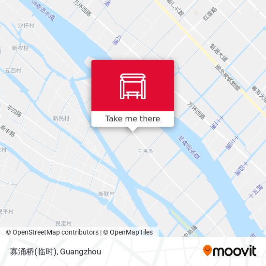 寡涌桥(临时) map